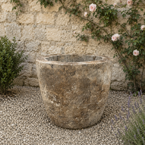 Antique Limestone Trough 51226K 20" D