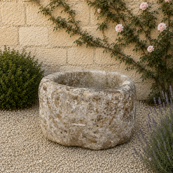 Antique Limestone Trough 51626M 26"L