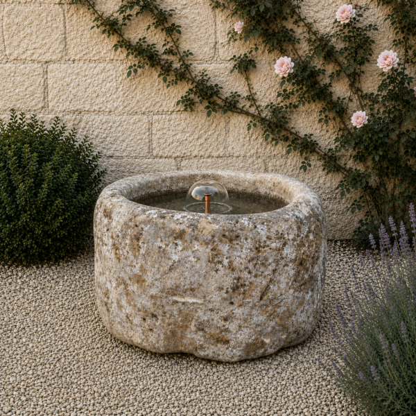 Antique Limestone Trough 51626M 26"L