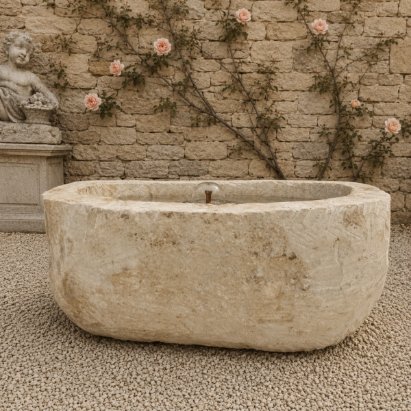 Antique Limestone Trough 5926B 28.5"