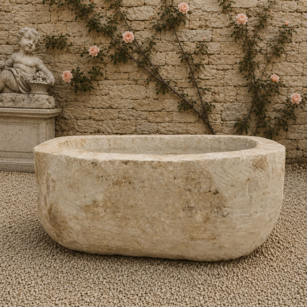 Antique Limestone Trough 5926B 28.5"