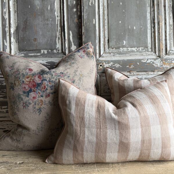 French Linen Accent - Vichy Nude