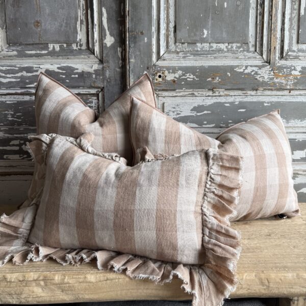 French Linen Boudior - Boho Nude