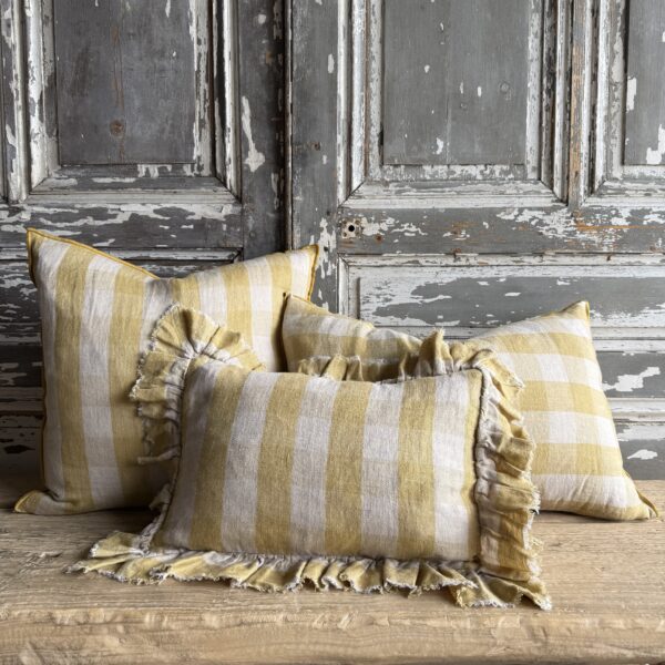 French Linen Boudior - Boho Paille