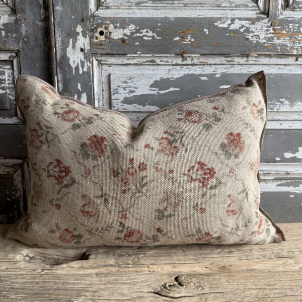 French Linen Lumbar - Jardin Orgeat