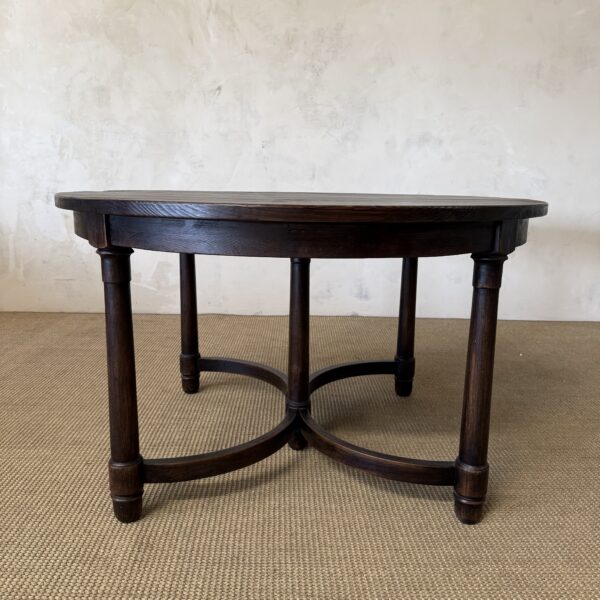 Canterbury Dining Table - Dark Walnut