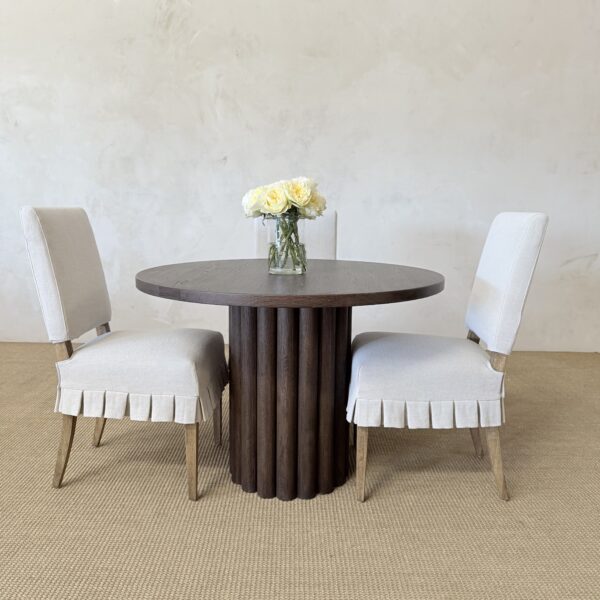 Lavene Dining Table - Dark Walnut