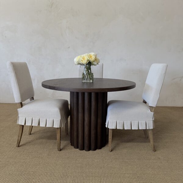 Lavene Dining Table - Dark Walnut