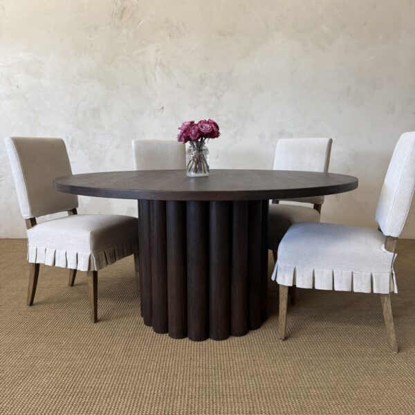 Lavene Dining Table - Dark Walnut
