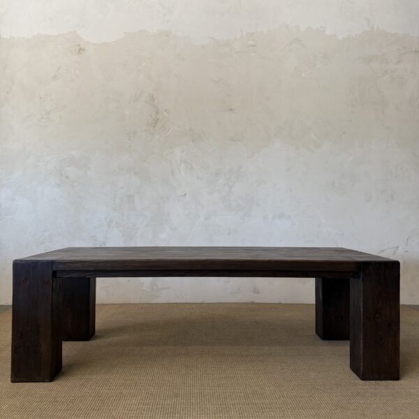 Beam XL Dining Table - Dark Walnut