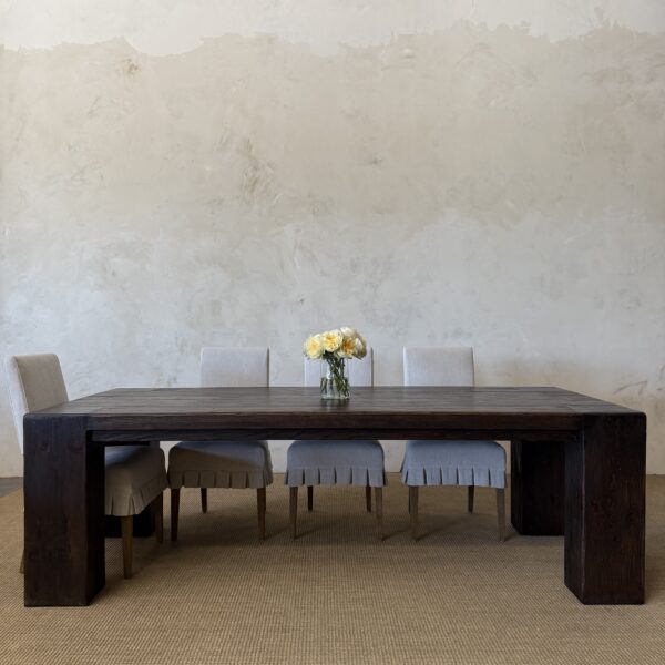 Beam XL Dining Table - Dark Walnut