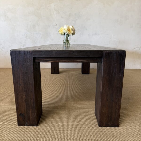 Beam XL Dining Table - Dark Walnut