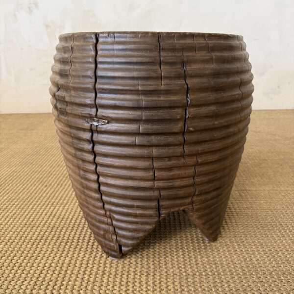 Sabeen Solid Walnut Side Table - Dark Walnt