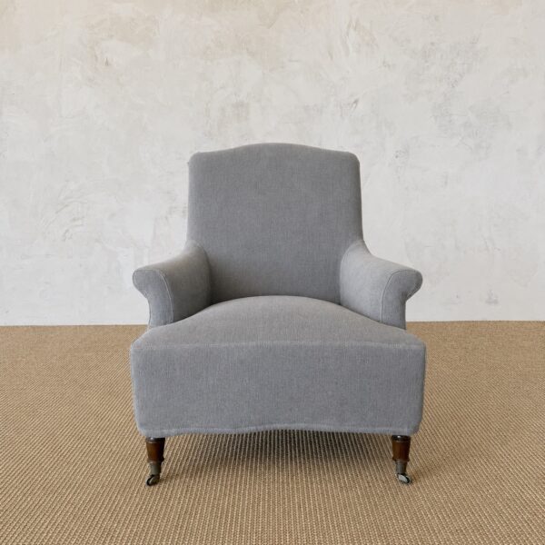 Alma Accent Chair~ Ottoman (Kaki)