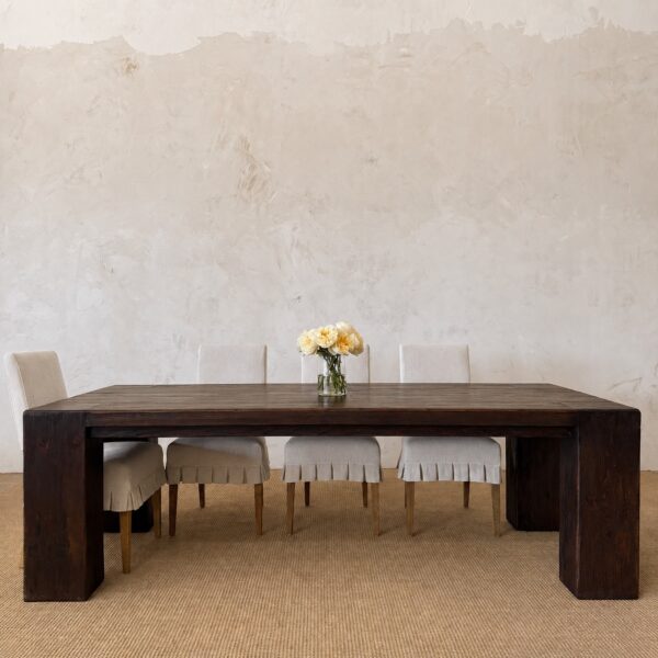 Beam XL Dining Table - Dark Walnut