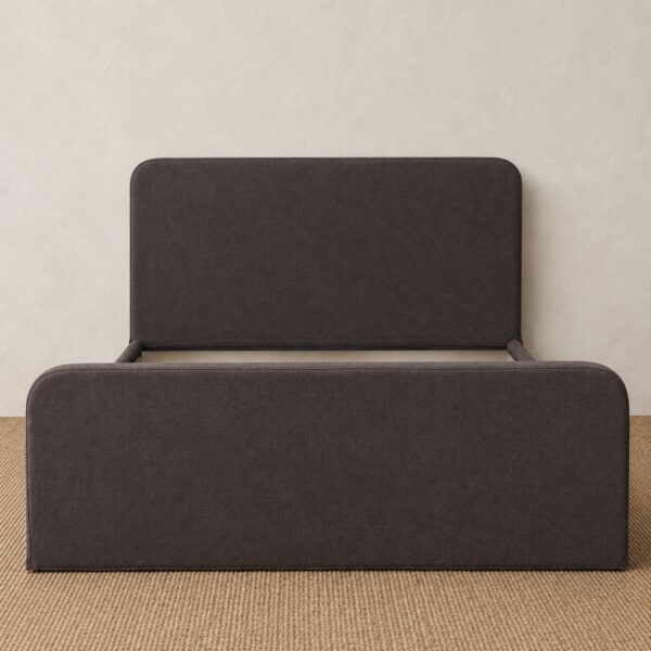 Laguna Bed Slip Covered - Cafe Noir