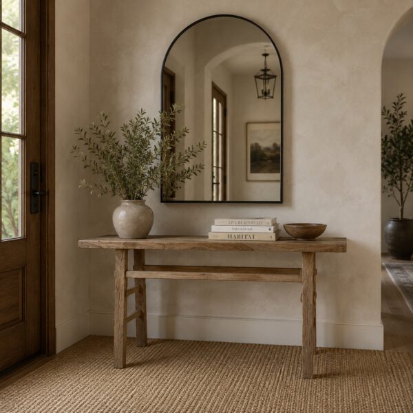 Remi Elm Wood Console