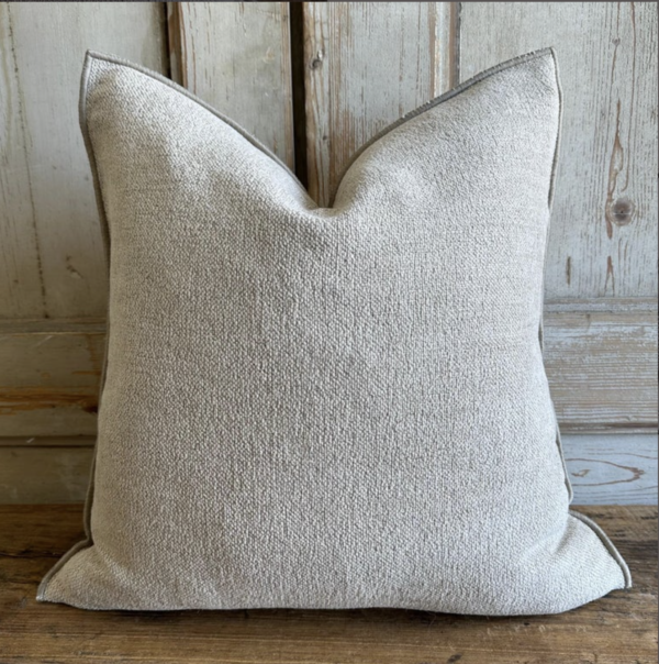 Chenille Linen - Ciment