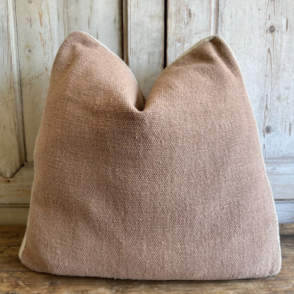 Inez Wool Pillow - Blush