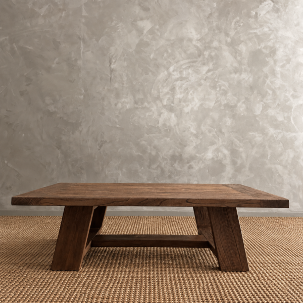 Versa 56″ elm coffee table - Walnut