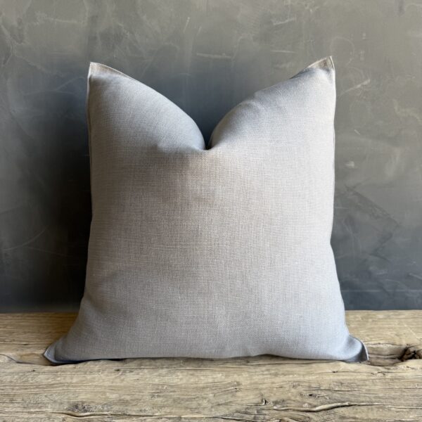 Libeco Napoli Linen Pillow - Fog