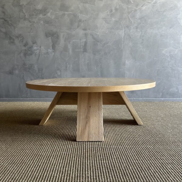 Caleb White Oak Coffee Table