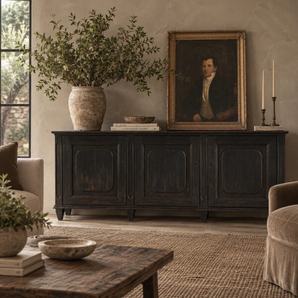 Aubrey Cabinet -Black