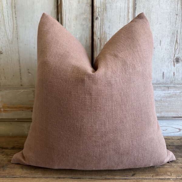 Libeco Belgian Linen Pillow - Cinnamon