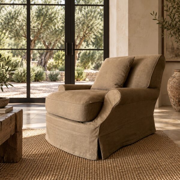 Claire Chair Slip Covered