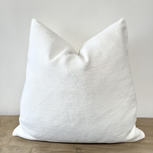 Libeco Belgian Linen Pillow - Oyster