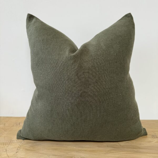 Libeco Belgian Linen Pillow - Forest