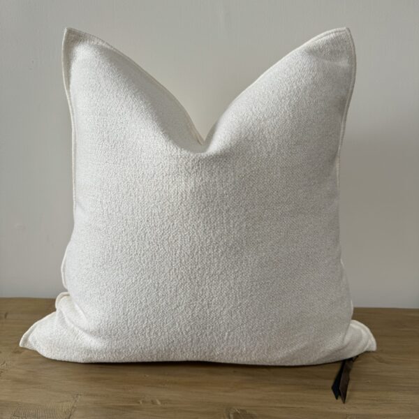 Chenille Linen – Blanc