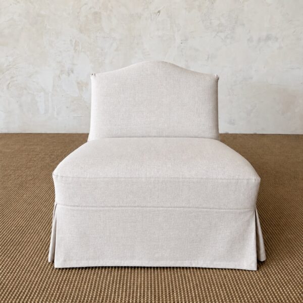 Kosa Chair - Slip Covered in Linen