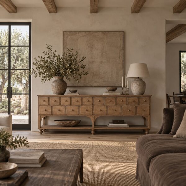 Lucy Console - Dark Natural