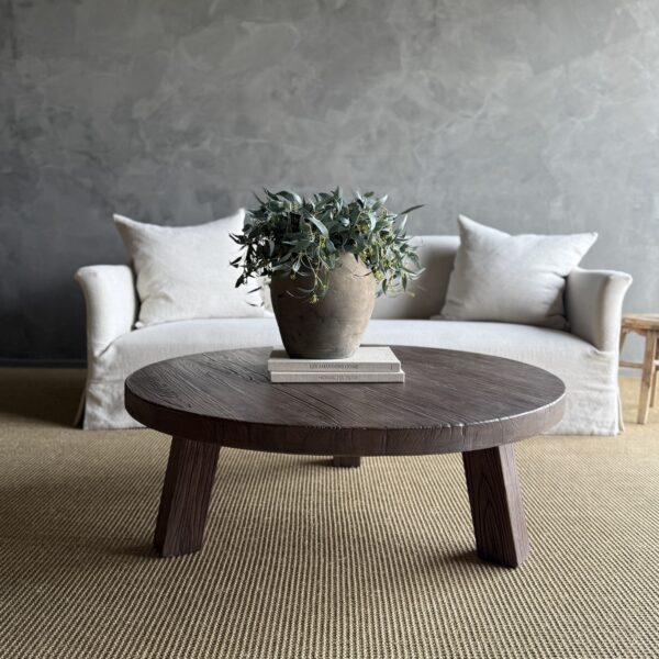 Luna Coffee Table Dark Brown - 50"
