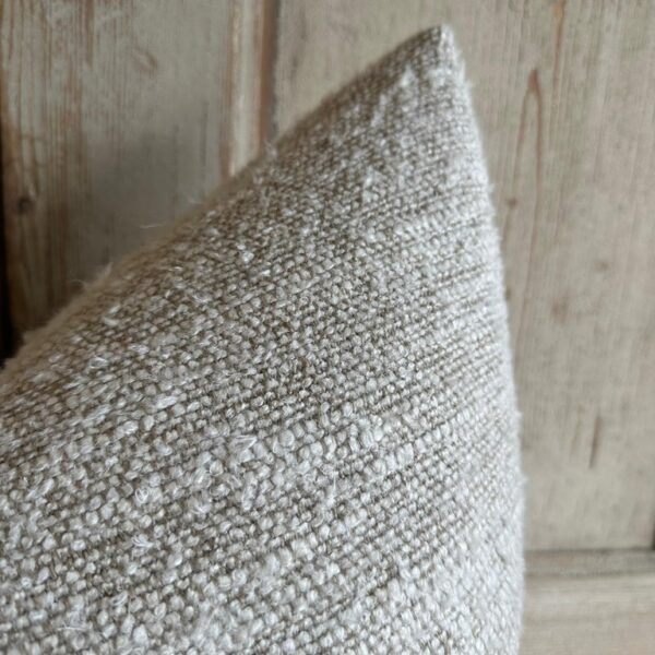 Nasha Pillow - Natural and White