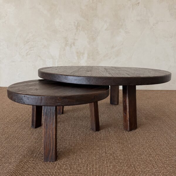 Nest Coffee Table Set - Dark Walnut