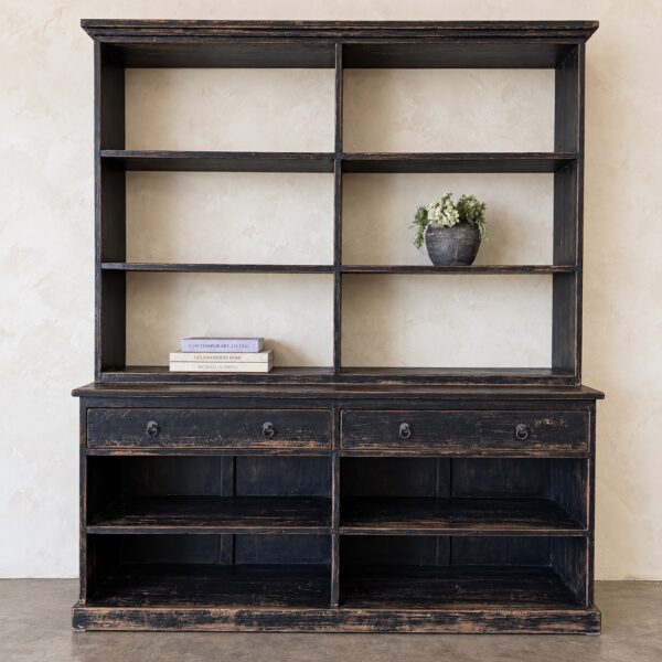 Norfolk Bookcase Hutch