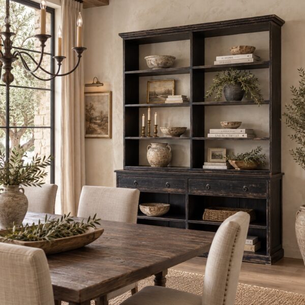 Norfolk Bookcase Hutch