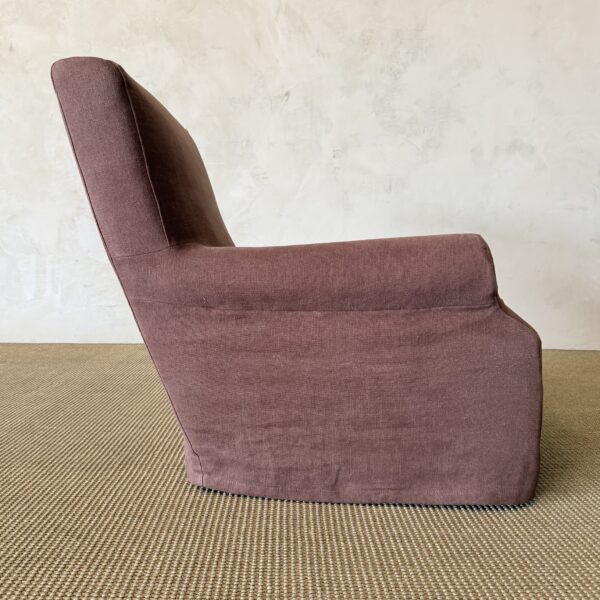 Regent Chair in Belgian Linen