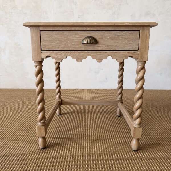 Bellows Nightstand in Natural White Oak