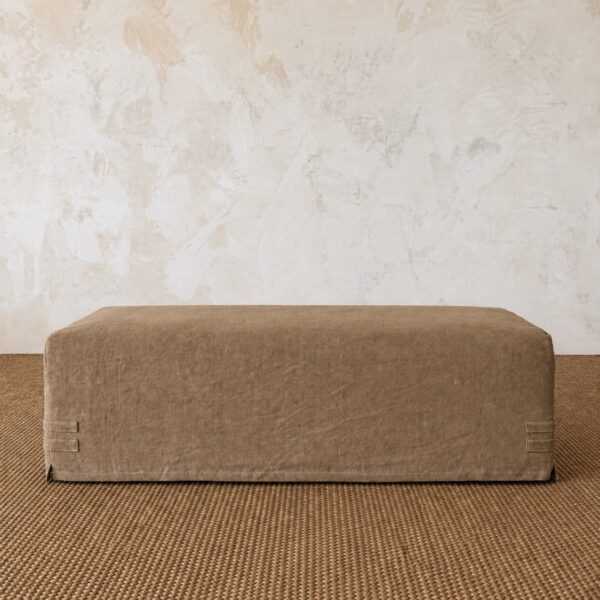 Ember Bench  Slip Covered