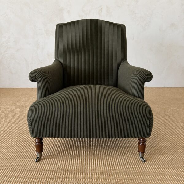 Alma Chair in Gabby Stripe Linen