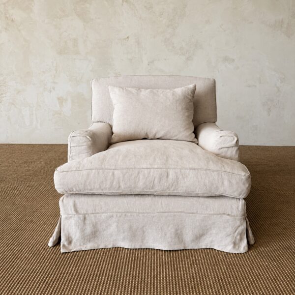 Bruce Chair - Slip Covered