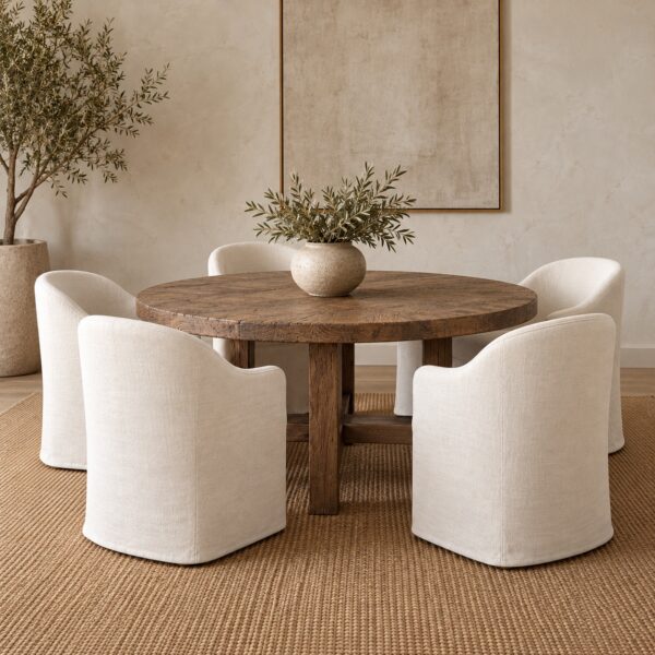 Ollie Slip Covered Dining Chair